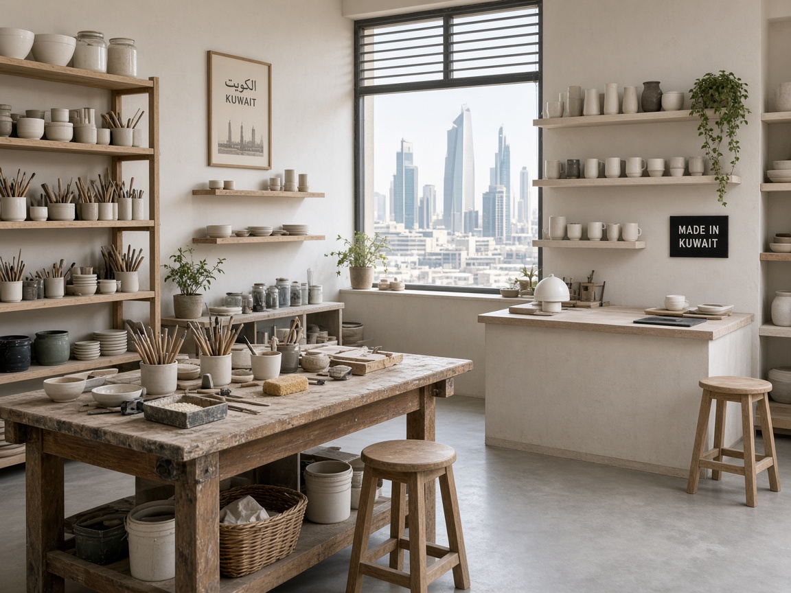 About the Ceramics studio / workshops / small shop studio at Insercabra Atelier