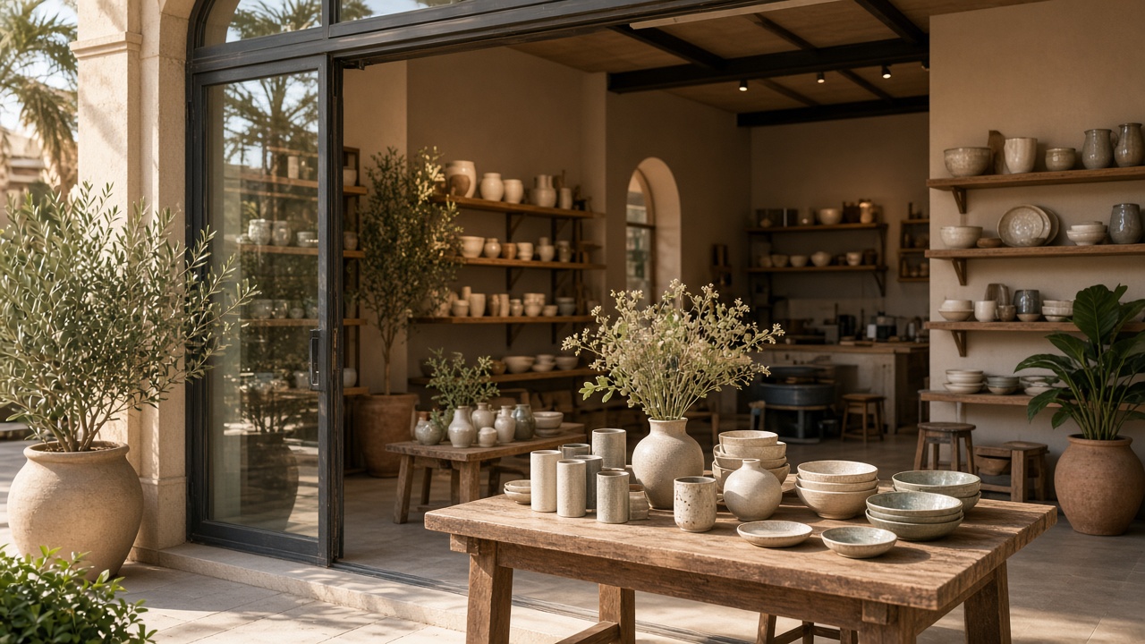 Ceramics studio / workshops / small shop story image