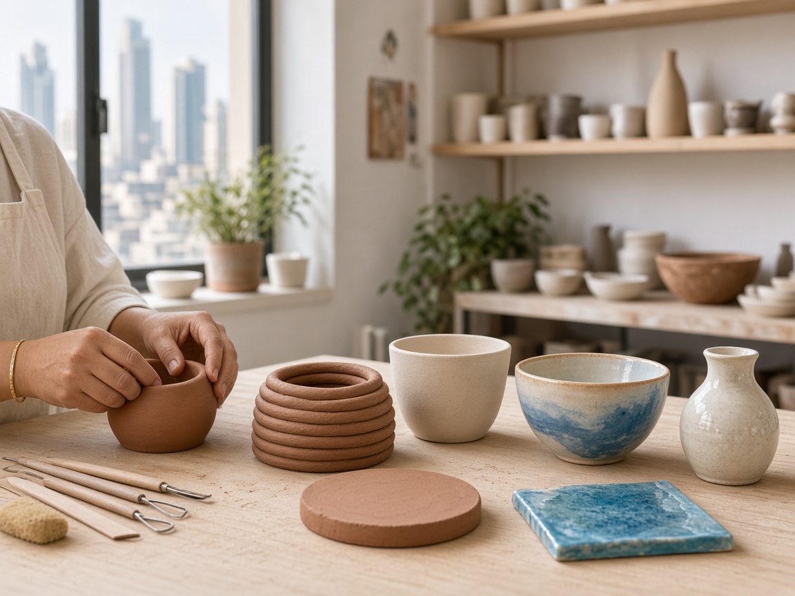 Handbuilding at Insercabra Atelier