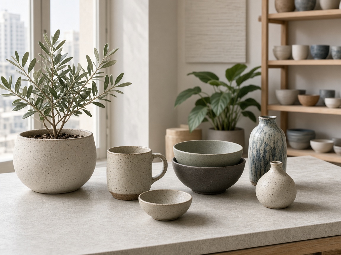 Retail pots at Insercabra Atelier