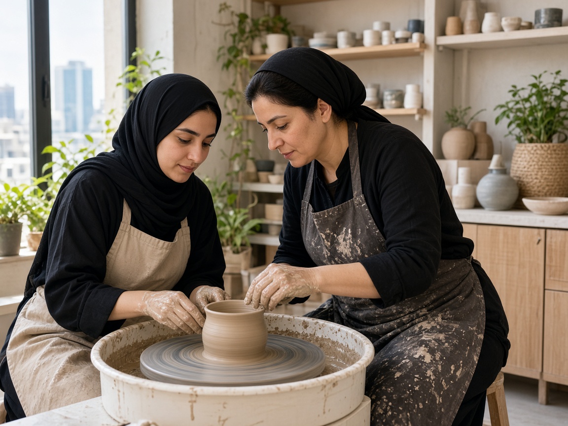 Wheel classes at Insercabra Atelier